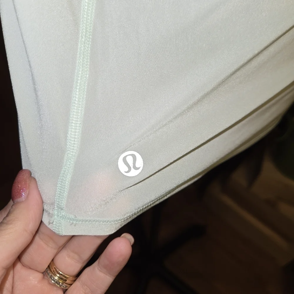 Lululemon Athletica Sculp Tank Light Sage Gym Tank Top